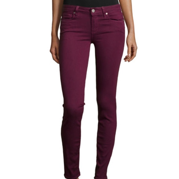 Just Black Denim - NWT Grape Wine Skinny Jeans Size 24